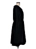 Studio Solid Black Casual Dress Size L - photo 4