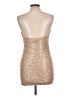 Assorted Brands 100% Polyester Metallic Gold Cocktail Dress Size L - photo 2