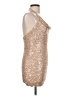Assorted Brands 100% Polyester Metallic Gold Cocktail Dress Size L - photo 4
