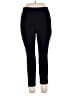 Dear Scarlett Solid Black Active Pants Size 1X - photo 1