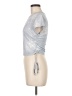 Derek Heart Gray Short Sleeve Top Size M - photo 5