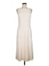 Classiques Entier Solid Ivory Casual Dress Size 6 - photo 1