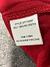 Sugar Lips 100% Polyester Red Long Sleeve Blouse Size XS - photo 8