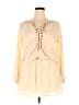 Ariella Ivory Casual Dress Size L - photo 1