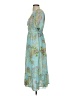 Vineyard Vines 100% Polyester Paisley Blue Casual Dress Size XS - photo 5