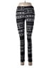 See You Monday Print Black Leggings Size S - photo 1