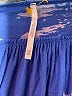 Unbranded 100% Rayon Blue 3/4 Sleeve Blouse Size XS - photo 8