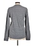 White House Black Market 100% Polyester Gray Black Pullover Sweater Size M - photo 2