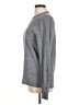 White House Black Market 100% Polyester Gray Black Pullover Sweater Size M - photo 5