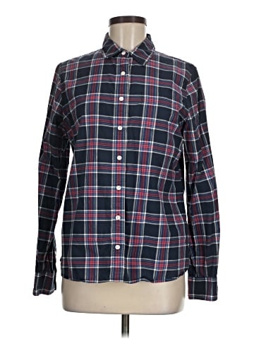 Lands' End Canvas Long Sleeve Button-Down Shirt (view 1)