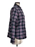 Lands' End Canvas 100% Cotton Plaid Blue Long Sleeve Button-Down Shirt Size M - photo 4