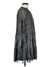 1.State Metallic Gray Casual Dress Size M - photo 4