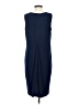 Joan Rivers Solid Blue Casual Dress Size S - photo 2
