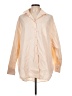 Collusion 100% Cotton Solid Pink Ivory Long Sleeve Button-Down Shirt Size 12 - photo 1