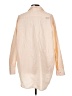 Collusion 100% Cotton Solid Pink Ivory Long Sleeve Button-Down Shirt Size 12 - photo 2