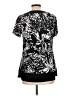 Christopher & Banks Black Short Sleeve Blouse Size L - photo 2
