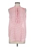 Unbranded 100% Polyester Pink Sleeveless Blouse Size M (estimated) - photo 1
