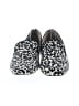 Ann Taylor Animal Print Black Ivory Flats Size 8 1/2 - photo 2