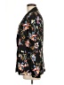 Bar III 100% Polyester Floral Black Blazer Size 8 - photo 5