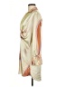 Jonathan Simkhai 100% Polyester Tan Yellow Casual Dress Size 8 - photo 5