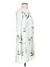 Dee Elly 100% Polyester White Casual Dress Size M - photo 4