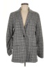 Max Studio Checkered-gingham Gray Blazer Size M - photo 1