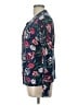 Lands' End 100% Supima Cotton Floral Blue Pullover Sweater Size L - photo 5