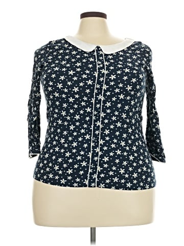 Disney LC Lauren Conrad 3/4 Sleeve Blouse (view 1)