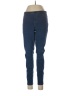 Hue Solid Blue Jeggings Size L - photo 1