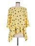 Gibson Yellow 3/4 Sleeve Blouse Size M - photo 1