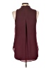 Valette 100% Polyester Burgundy Sleeveless Blouse Size XS - photo 2