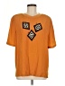 Teddi Orange Yellow Short Sleeve Top Size M (estimated) - photo 1