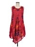 Unbranded Red Casual Dress Size M (estimated) - photo 1