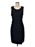 Joe Fresh Solid Black Cocktail Dress Size M - photo 1
