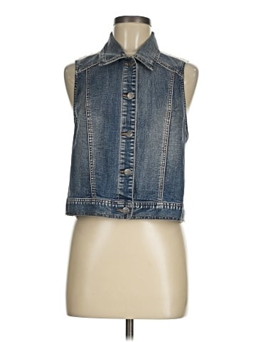 Indigo Thread Co. Denim Vest (view 1)