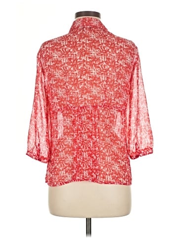 Christopher & Banks 3/4 Sleeve Blouse (view 2)