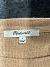 Madewell Color Block Tan Pullover Sweater Size S - photo 7