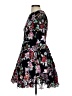 Mac Duggal 100% Polyester Floral Black Cocktail Dress Size 4 - photo 5