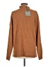 Marled by Reunited Solid Brown Turtleneck Sweater Size M - photo 2