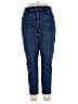 Ann Taylor Solid Blue Jeans Size 16 - photo 1