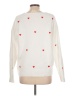 Unbranded 100% Acrylic Hearts White Pullover Sweater Size L - photo 2