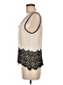 Forever 21 100% Polyamide Ivory Sleeveless Blouse Size M - photo 5