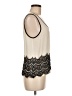 Forever 21 100% Polyamide Ivory Sleeveless Blouse Size M - photo 4