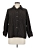 Unbranded Polka Dots Black 3/4 Sleeve Button-Down Shirt One size - photo 1