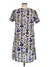Assorted Brands 100% Polyester Print Blue Casual Dress Size 8 - photo 2