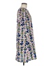 Assorted Brands 100% Polyester Print Blue Casual Dress Size 8 - photo 4