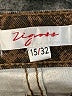 Vigoss Animal Print Brown Casual Pants Size 15 - photo 4