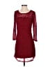 Smash Burgundy Cocktail Dress Size M - photo 1
