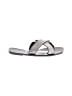 Steve Madden Silver Black Sandals Size 9 - photo 1