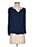 Ella Moss 100% Rayon Blue 3/4 Sleeve Blouse Size XS - photo 1